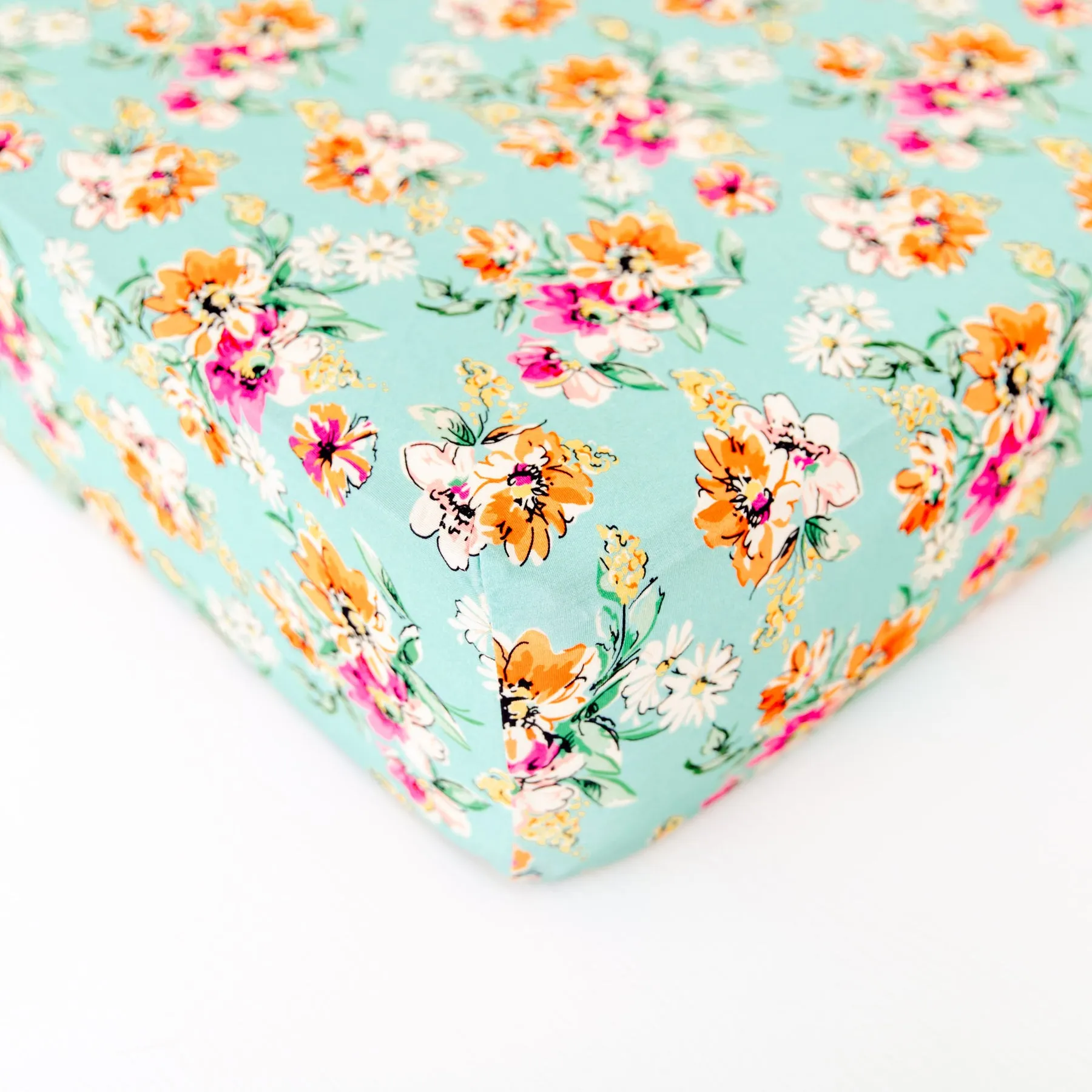 Dreamiere Flower Child Bamboo Viscose Crib Sheet