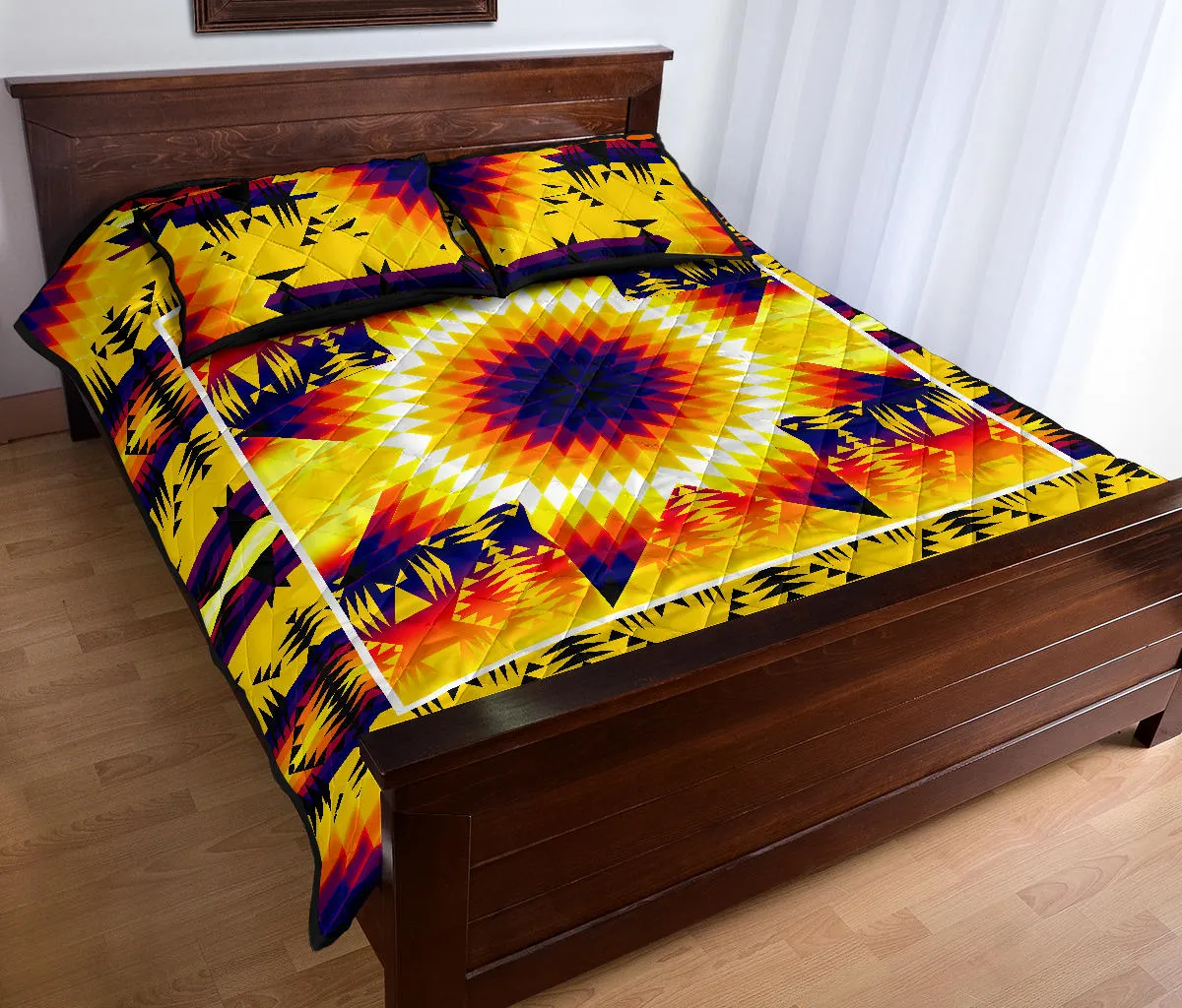 Electric Powwow Star Quilt Set