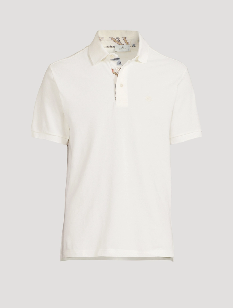 ETRO Cotton Pique Polo Shirt