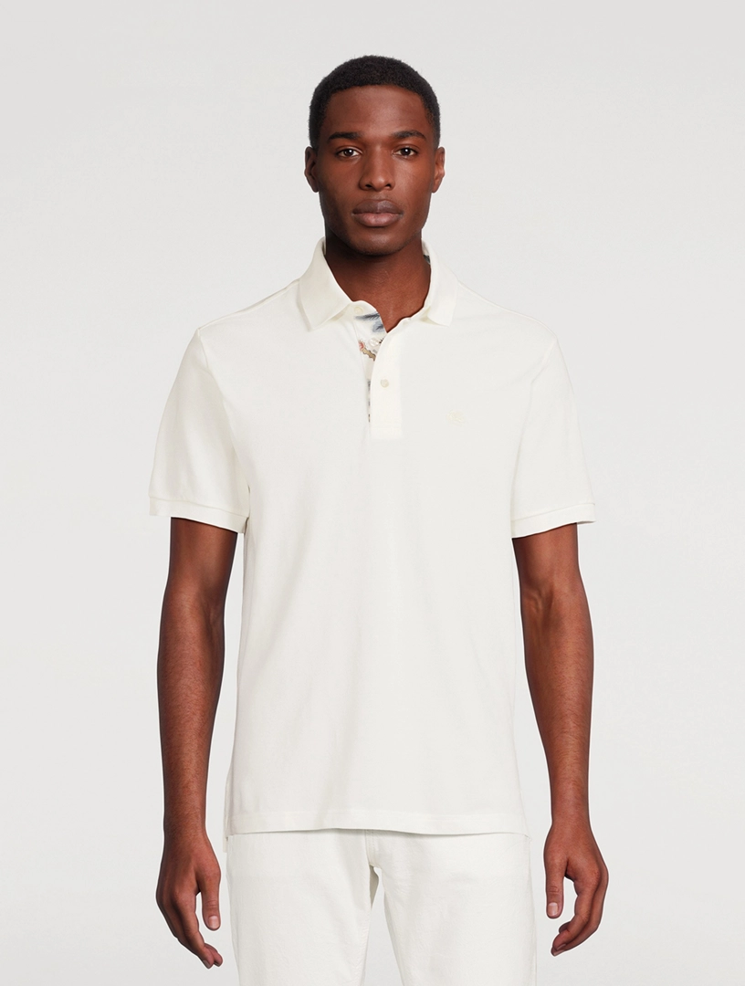 ETRO Cotton Pique Polo Shirt