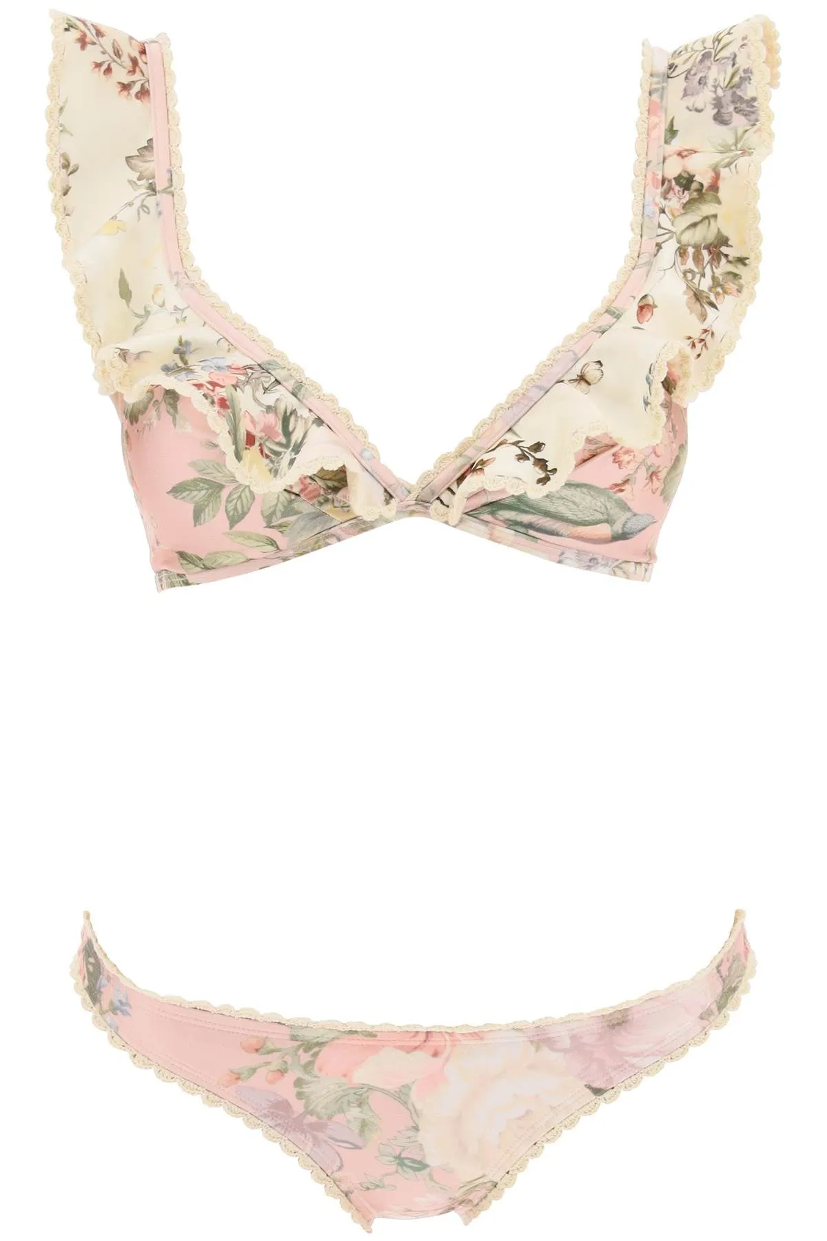 FLORAL PRINT BIKINI SET