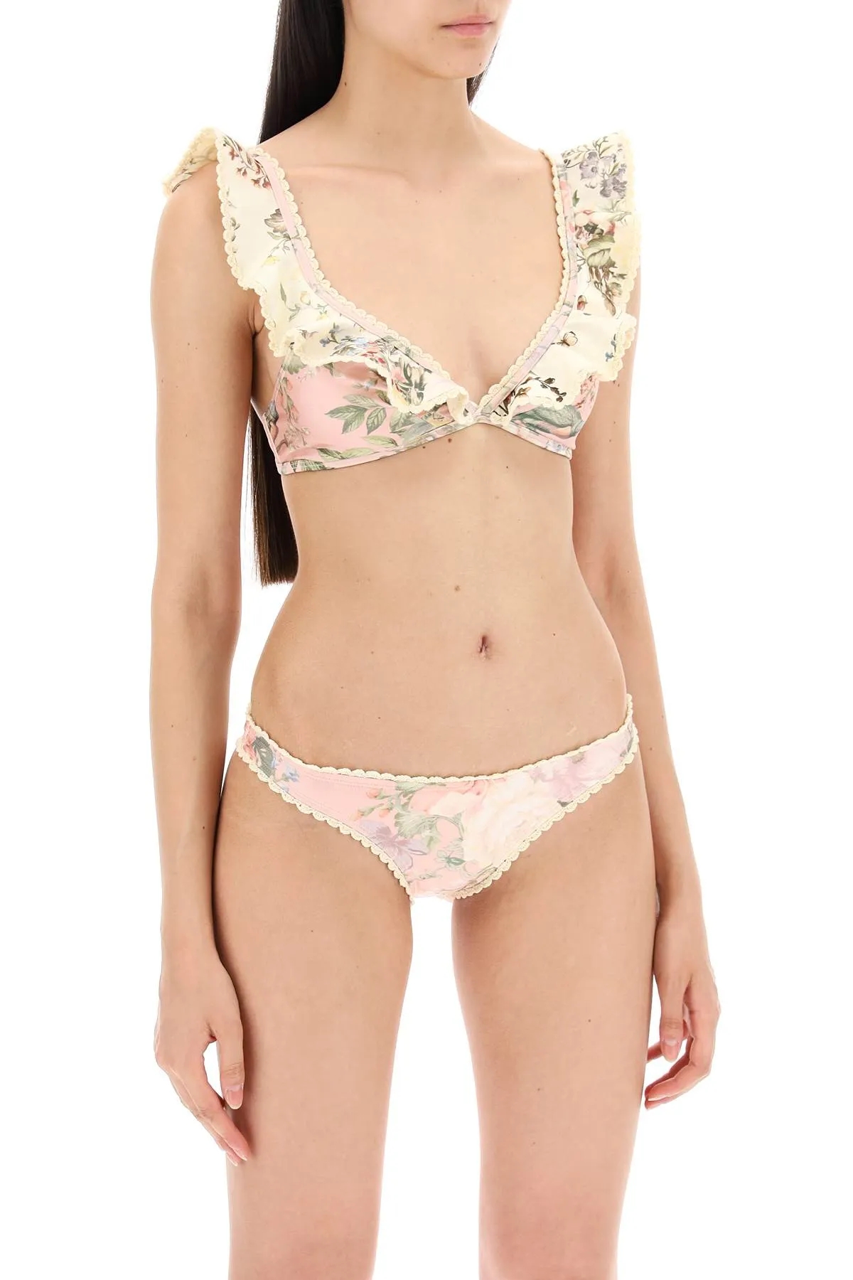 FLORAL PRINT BIKINI SET