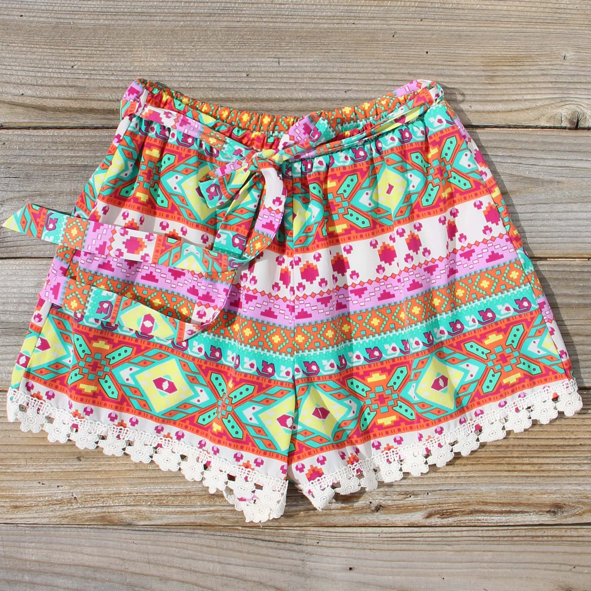 Flowerchild Lace Shorts