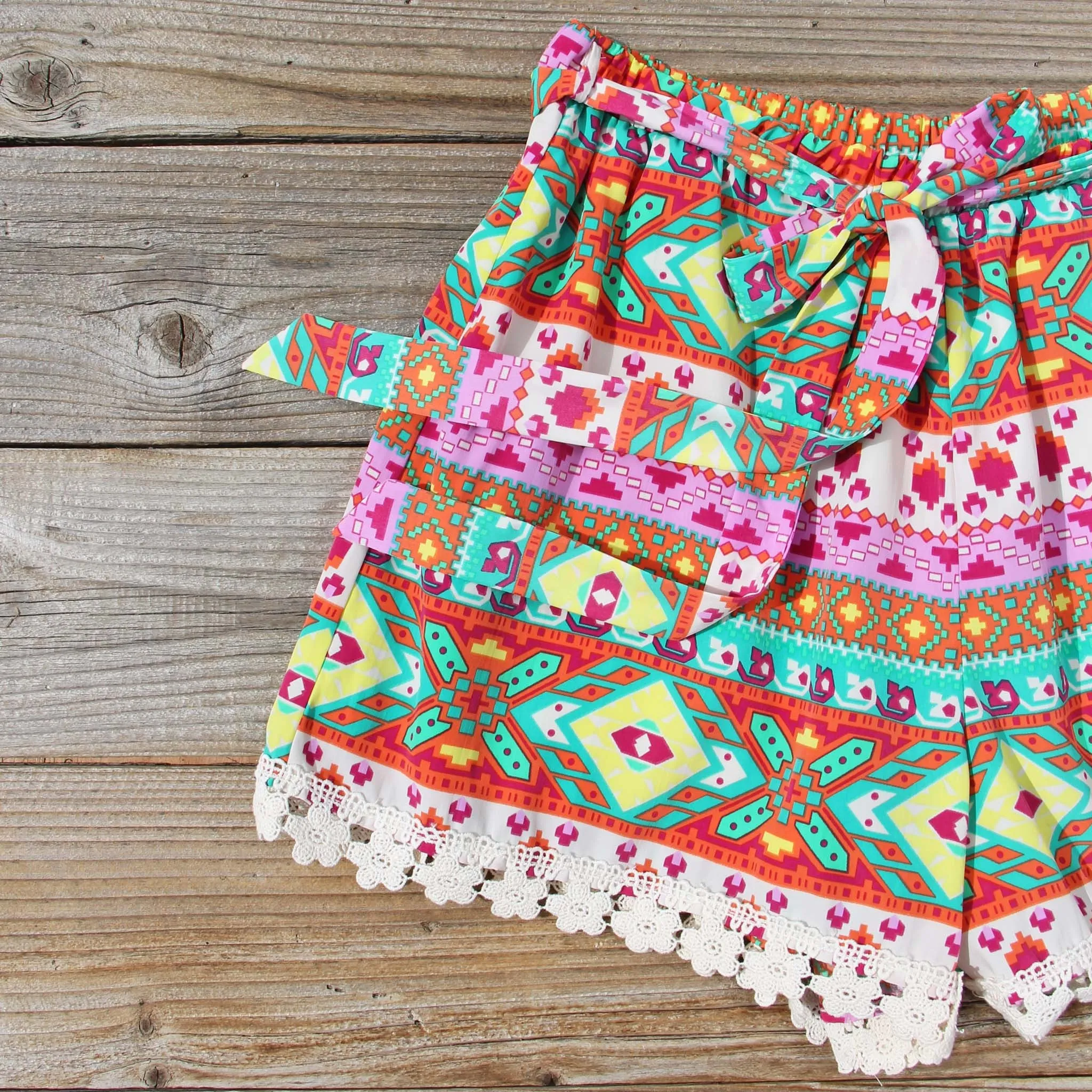 Flowerchild Lace Shorts