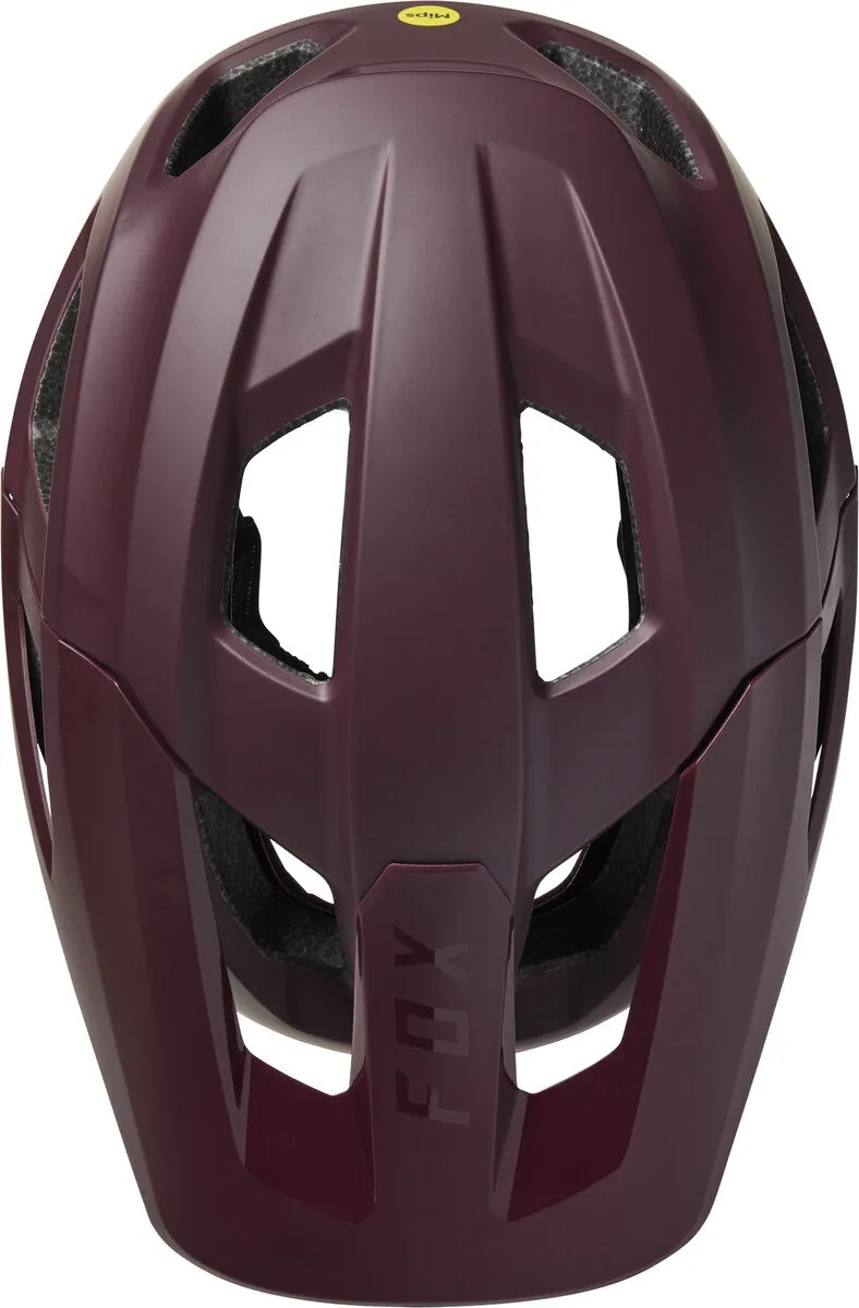 Fox Racing Mainframe Traverse MTB Helmet - Dark Maroon