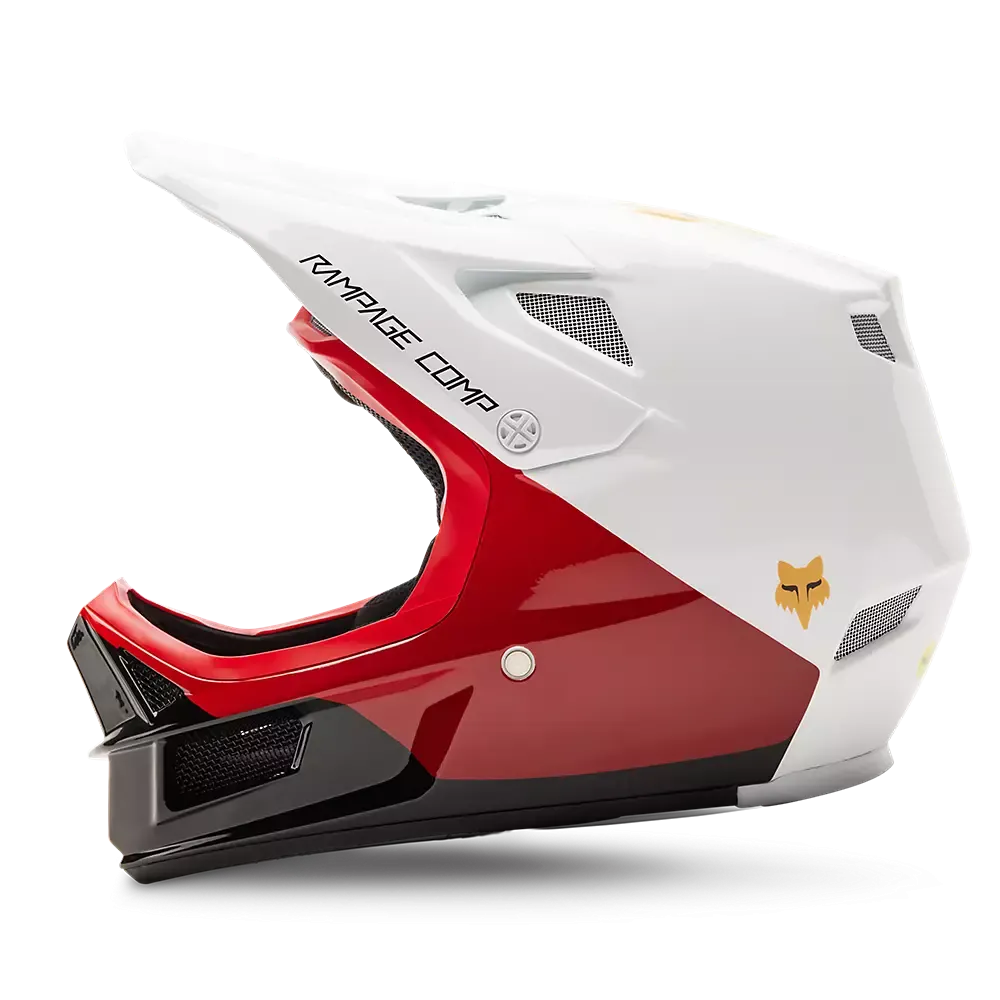 Fox Racing Rampage Comp Baysik Full Face Helmet - White