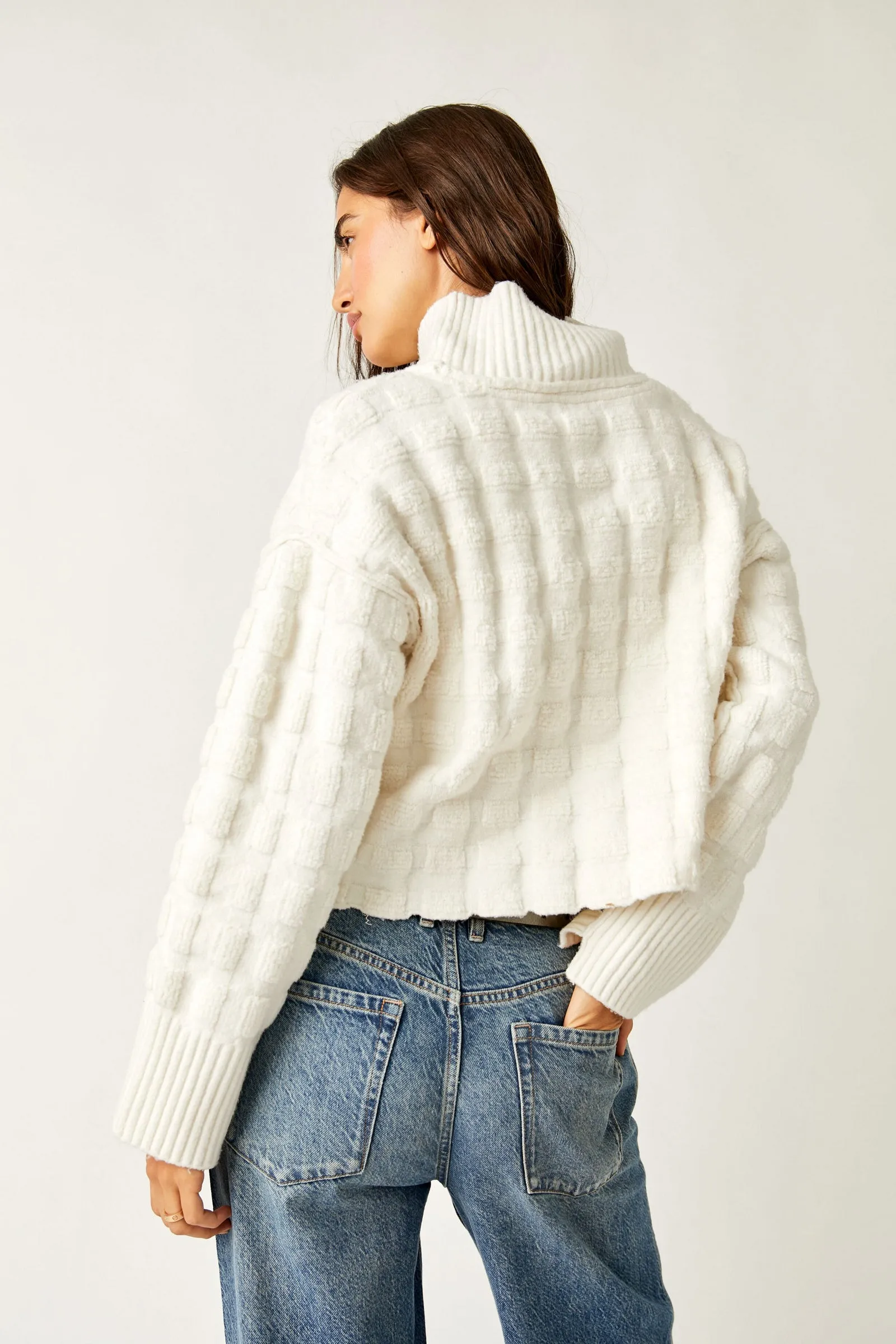 Free People Care FP Soul Searcher Moc Sweater