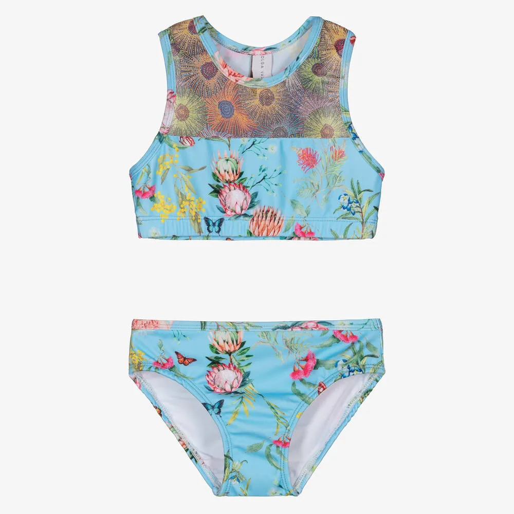 Girls Blue Bikini (UPF50+)