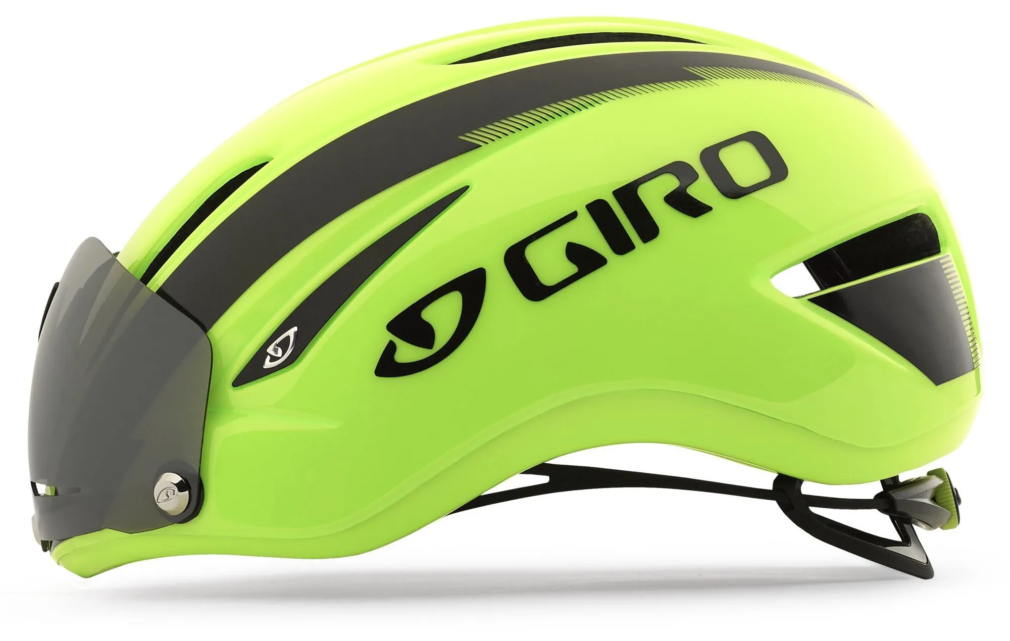 Giro Air Attack Shield Road Helmet - Yellow-Black