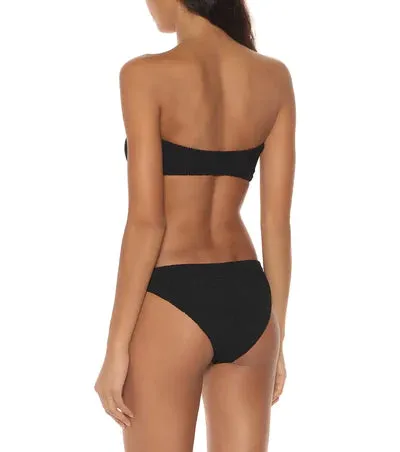 Gloria Bikini Crinkle Black-          -        