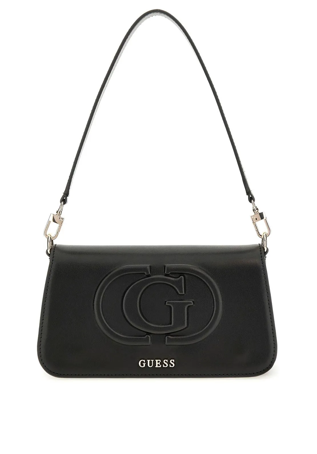 Guess Eco Mietta Shoulder Bag, Black