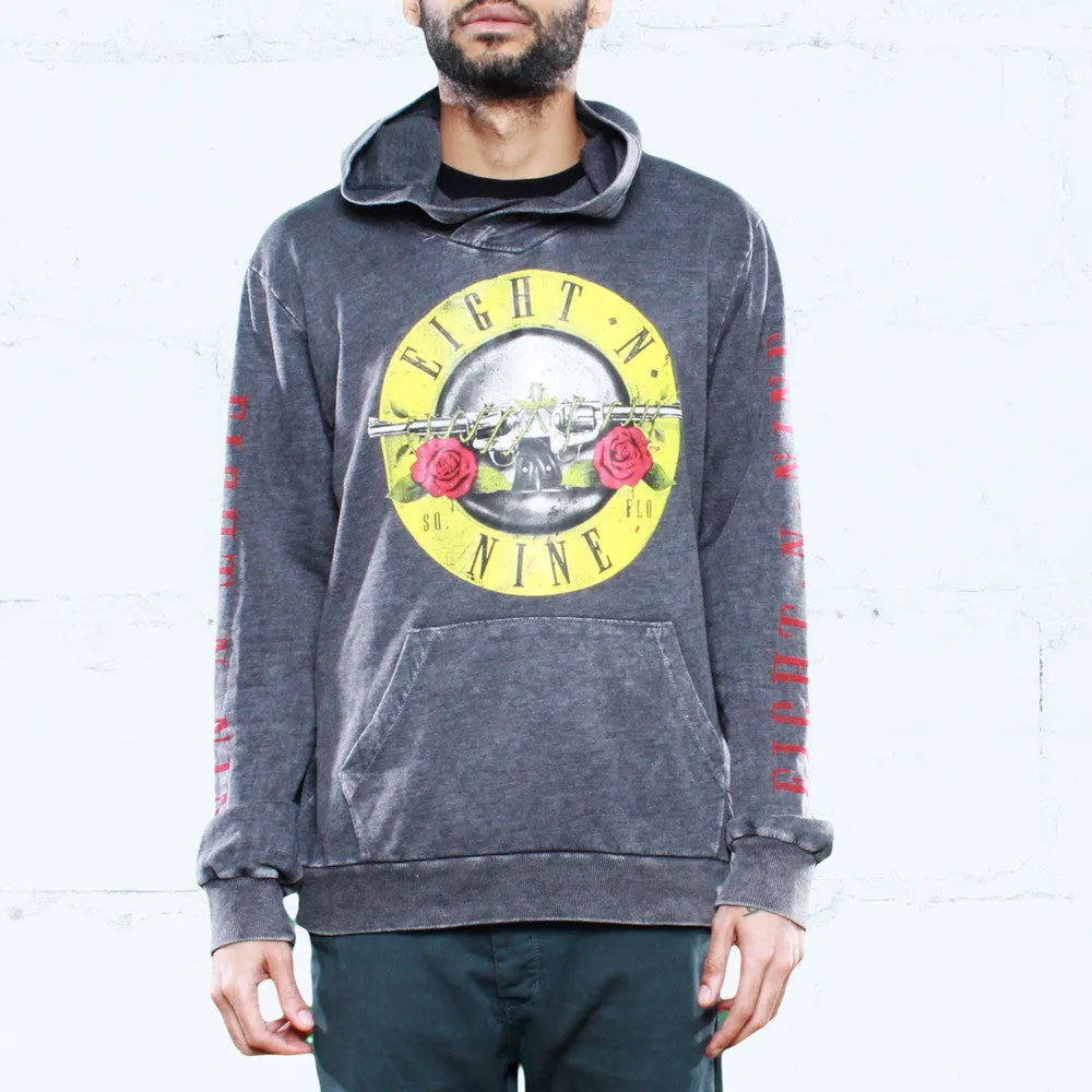 Guns N Trenches Spray Wash Hoodie Black