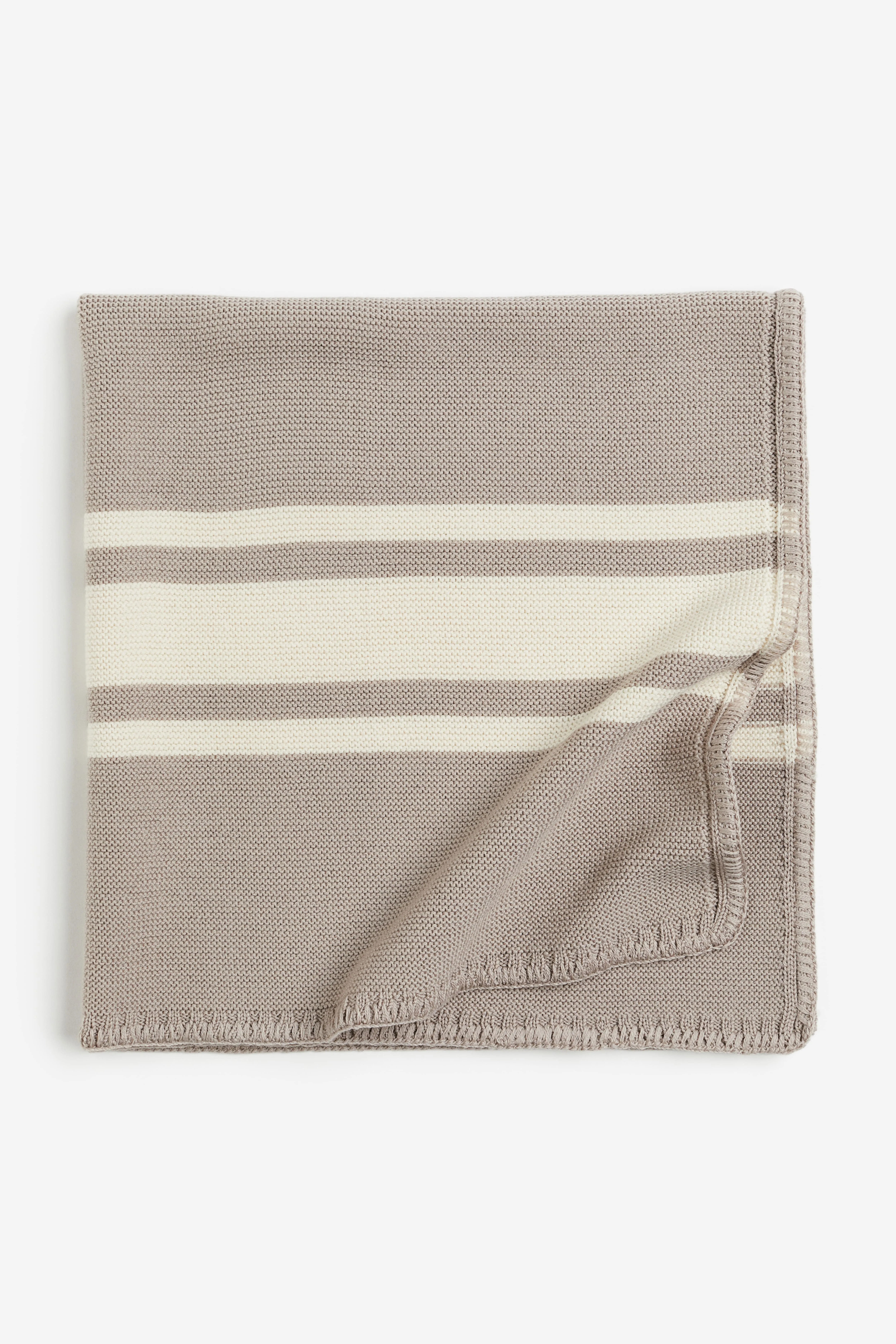 H&M Purl-knit Wool Blanket