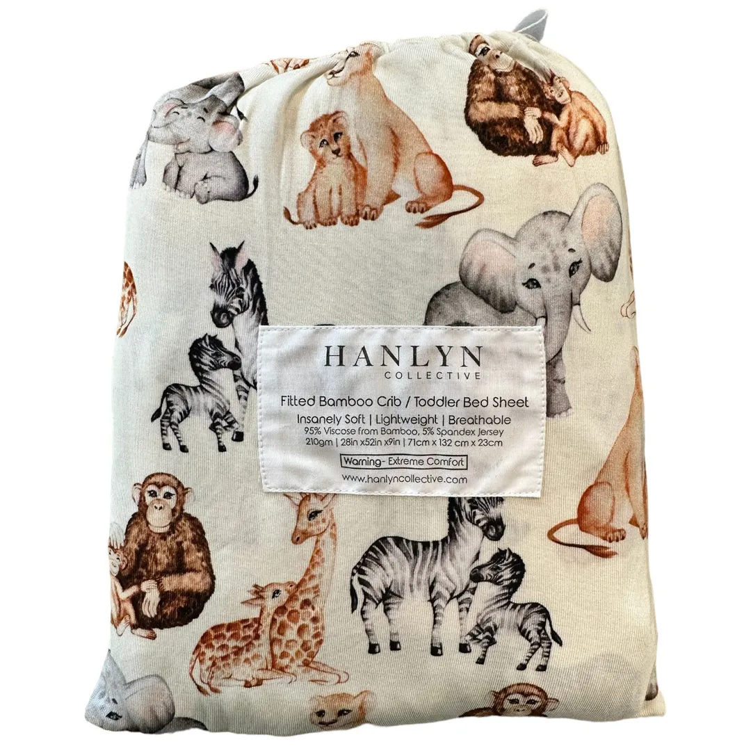 Hanlyn Collective Baby Mine Bamboo Viscose Crib Sheet