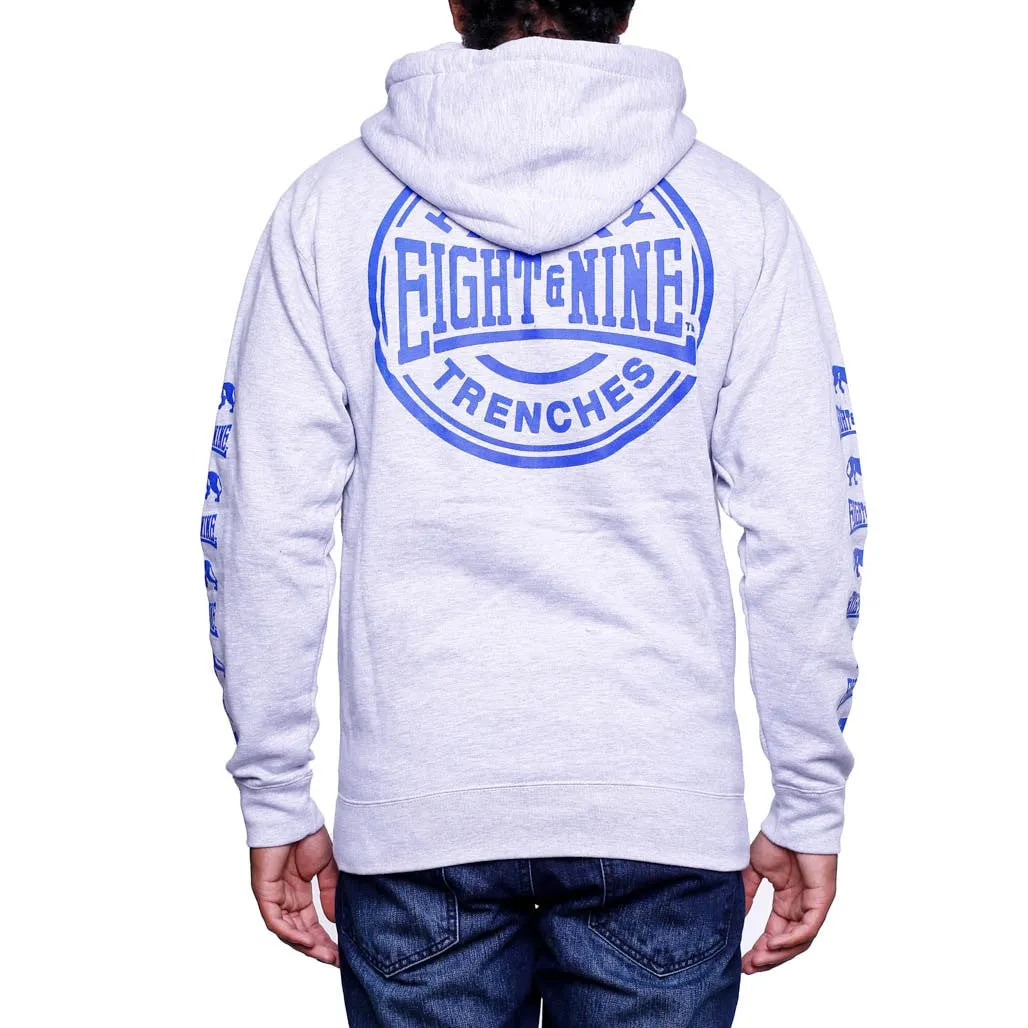 HardBody Zip Up Hoodie True Blue