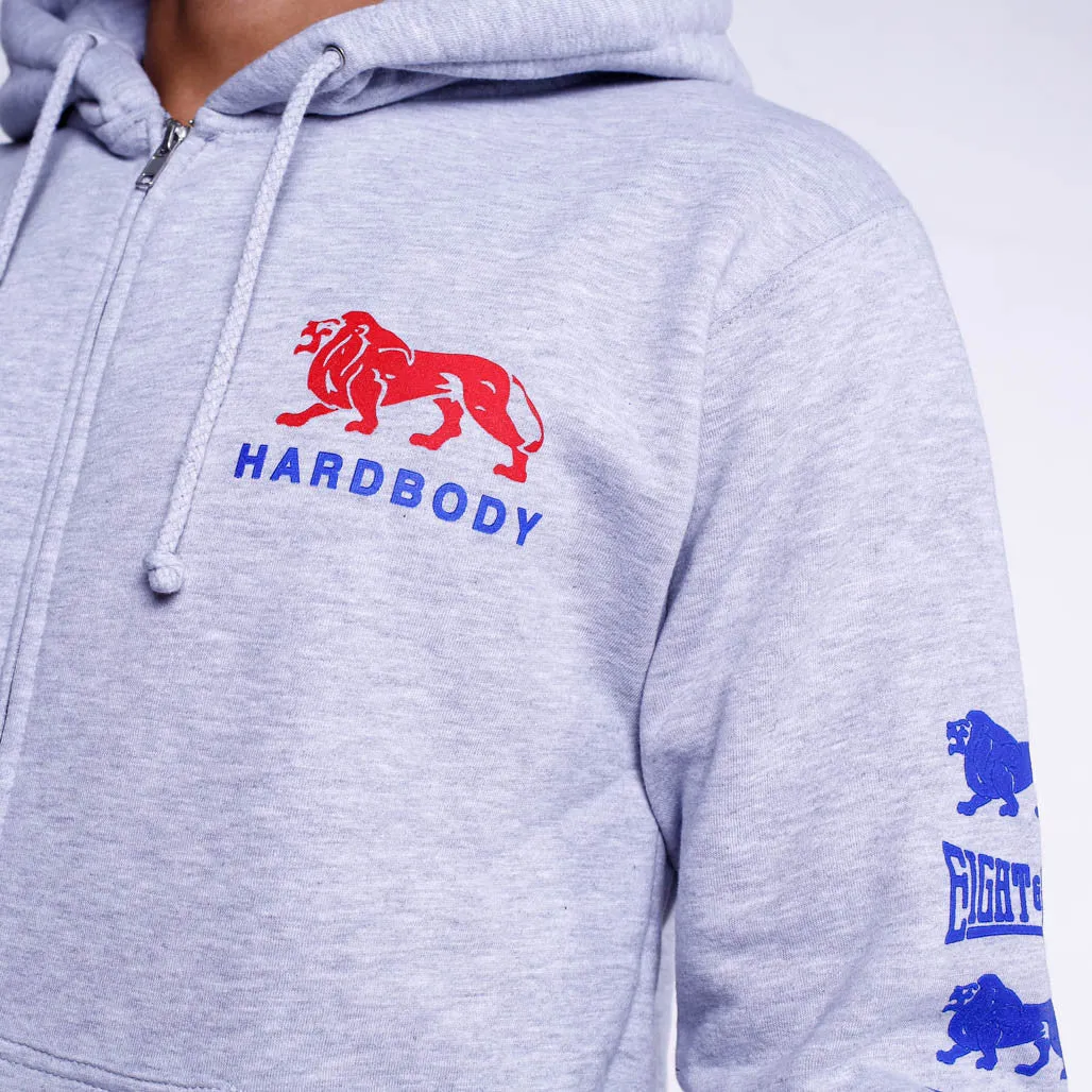 HardBody Zip Up Hoodie True Blue