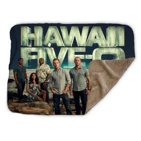 Hawaii Five-0 Cast Sherpa Blanket