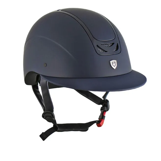 HELMET CAP MOD.FRAME TESA LARGA EQUESTRO COL.NAVY-NAVY