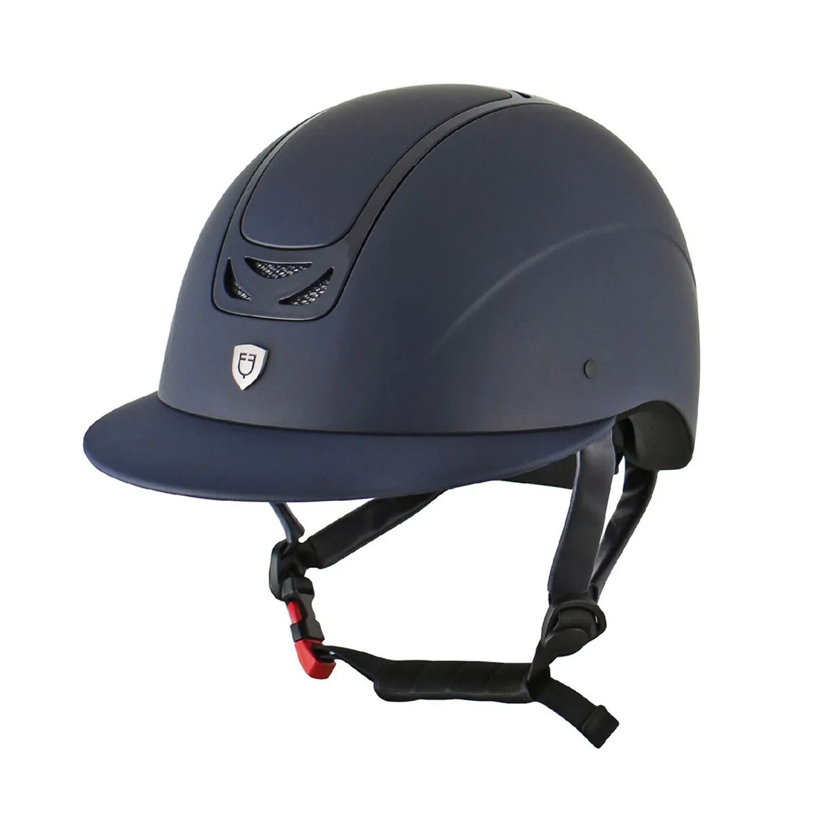 HELMET CAP MOD.FRAME TESA LARGA EQUESTRO COL.NAVY-NAVY