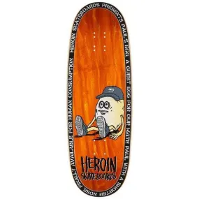 Heroin Skateboards Paul's Egg Deck 10.4