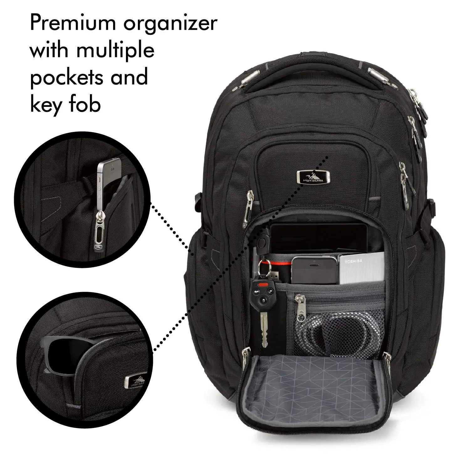 High Sierra Endeavor TSA Elite Backpack  