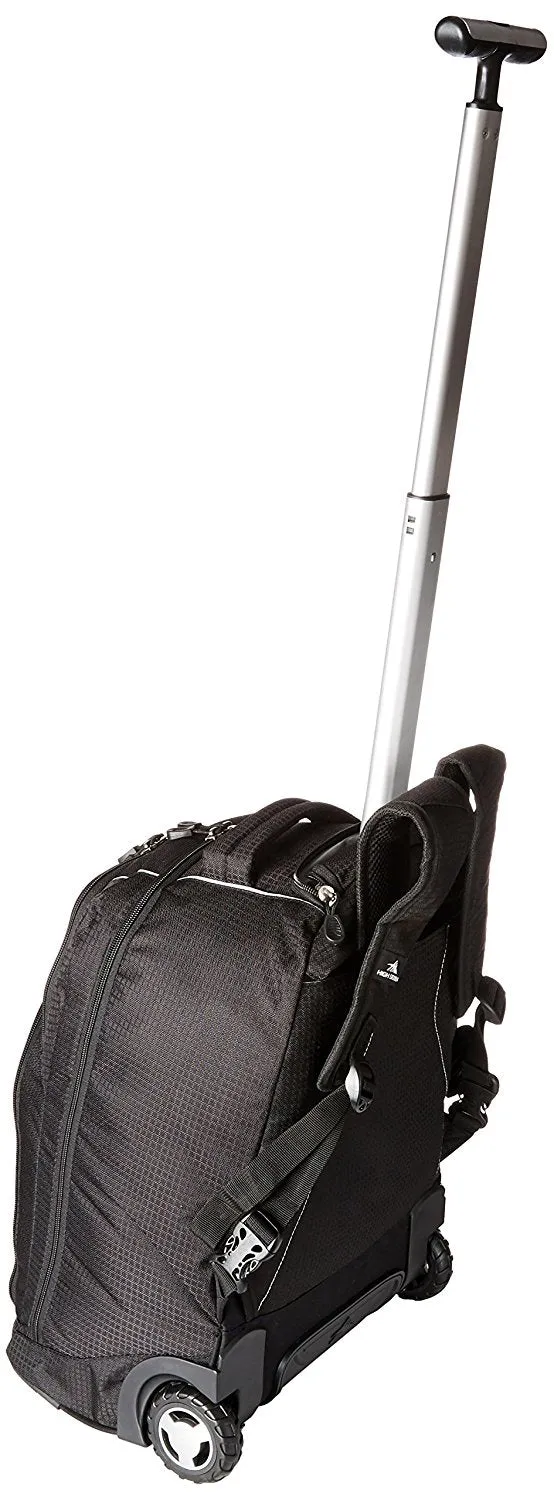 High Sierra Freewheel Wheeled Book Bag Backpack  