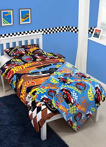 Hot Wheels Racer Single Rotary Duvet Cover Set | Kaleidoscope