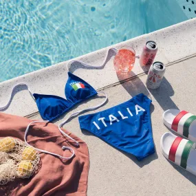 Italia Bikini Set (Blue)