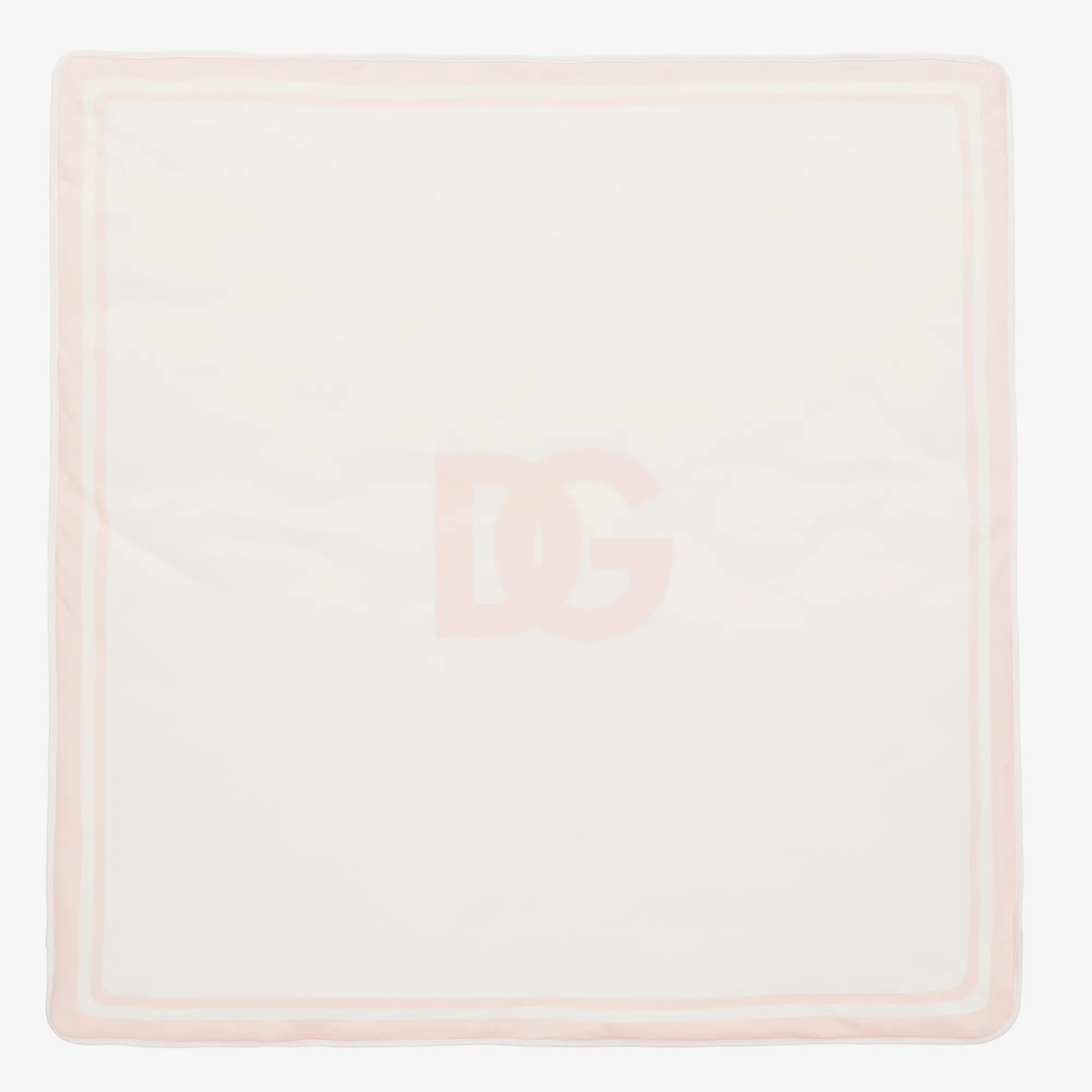 Ivory & Pink Padded DG Blanket (81cm)