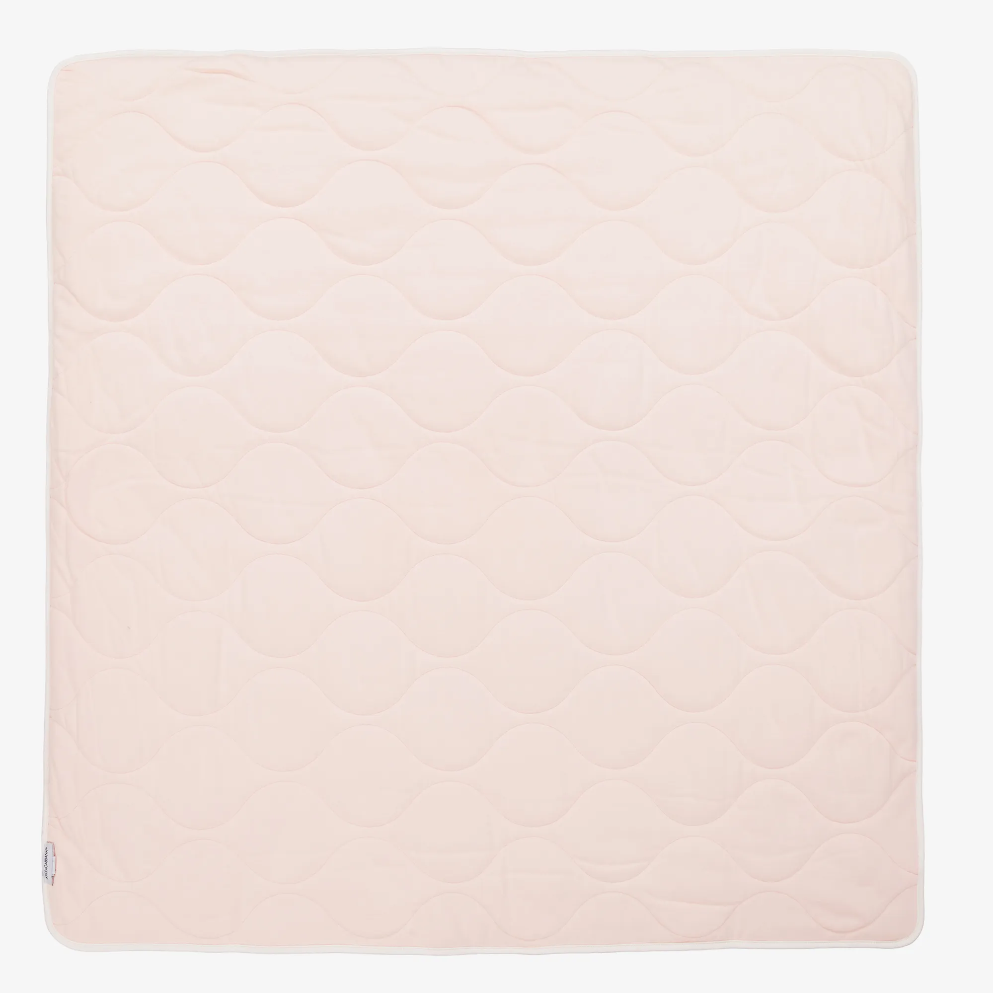 Ivory & Pink Padded DG Blanket (81cm)