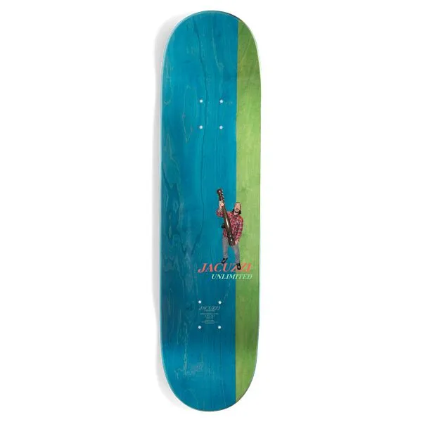 Jacuzzi Unlimited Skateboards Caswell Berry Pepper Grinder Deck 8.25