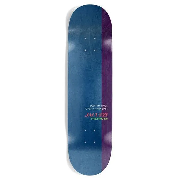 Jacuzzi Unlimited Skateboards John Dilo Secret Formula Deck 8.5