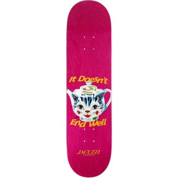 Jacuzzi Unlimited Skateboards Tea Pot Deck 8.5