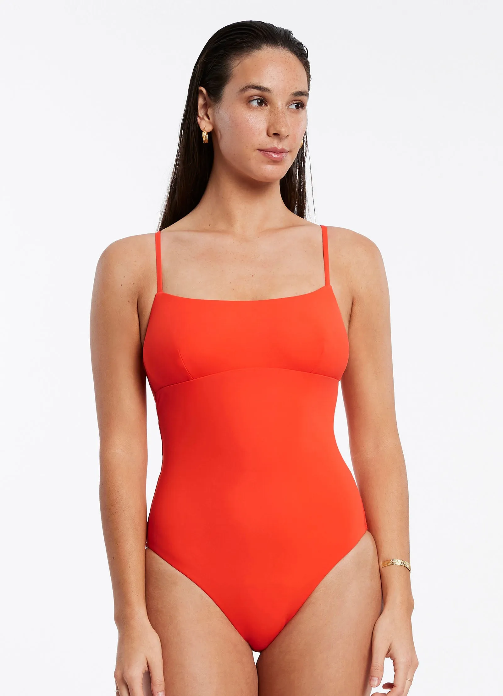 Jetset Tank One Piece - Fiamma