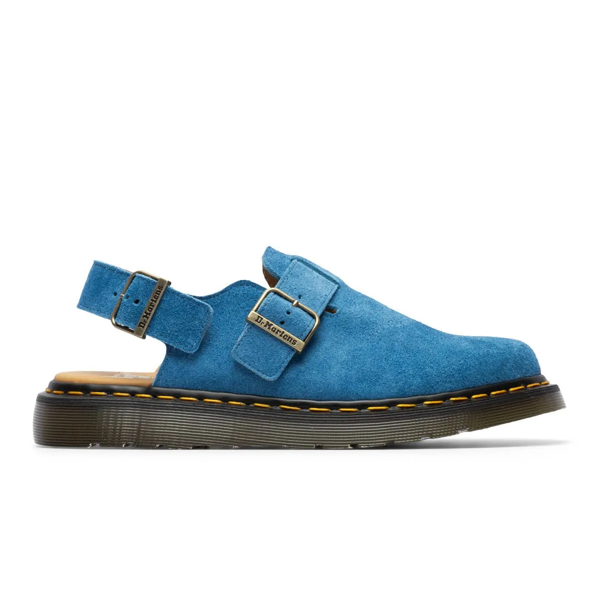 JORGE SLINGBACK MULES BLUE OASIS SUEDE | Bodega