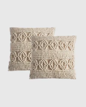 Kai Wool Pillow Cover - Set of 2