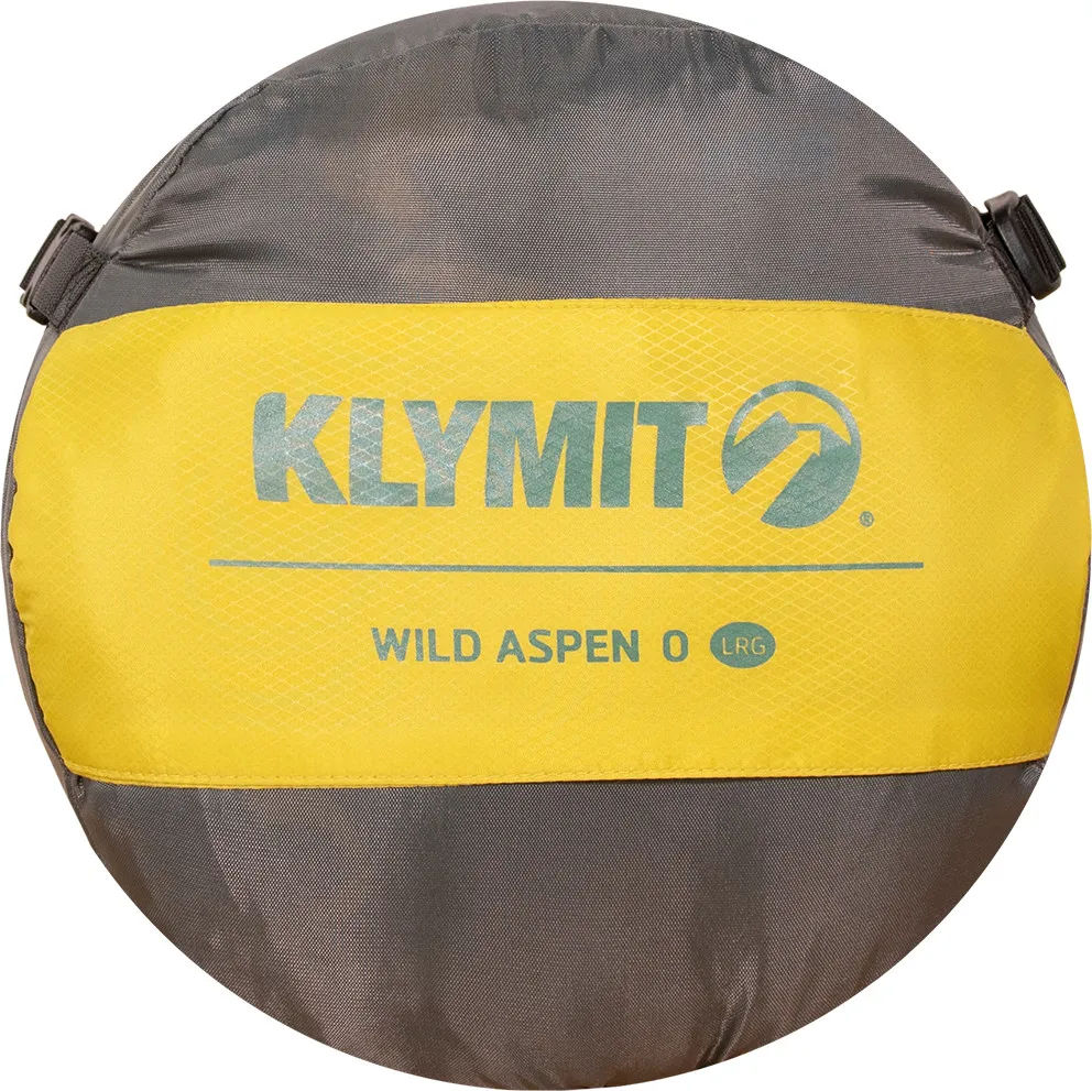 Klymit Wild Aspen 0 Sleeping Bag Yellow | Buy Klymit Wild Aspen 0 Sleeping Bag Yellow here | Outnorth