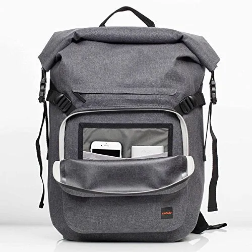 Knomo London Thames Hamilton Water Resistant Roll Top Laptop Backpack 14