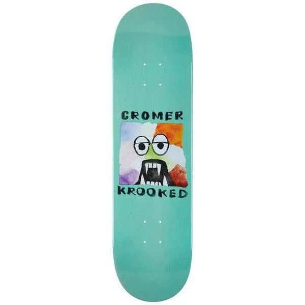 Krooked Skateboards Brad Cromer Fangs Deck 8.5