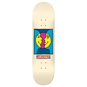 Krooked Skateboards Team Moonsmile Deck 8.38 Cream