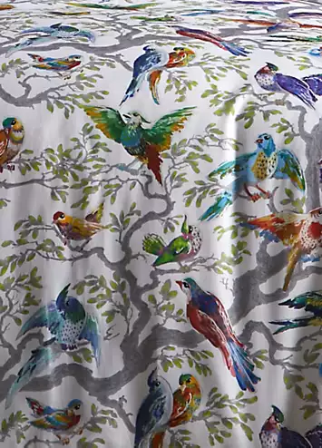 Laurence Llewelyn-Bowen Birdity Absurdity 200 Thread Count Cotton Duvet Cover Set | Kaleidoscope