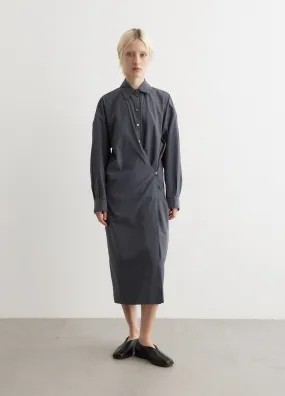 Lemaire -  Straight Collar Twisted Dress - Dress