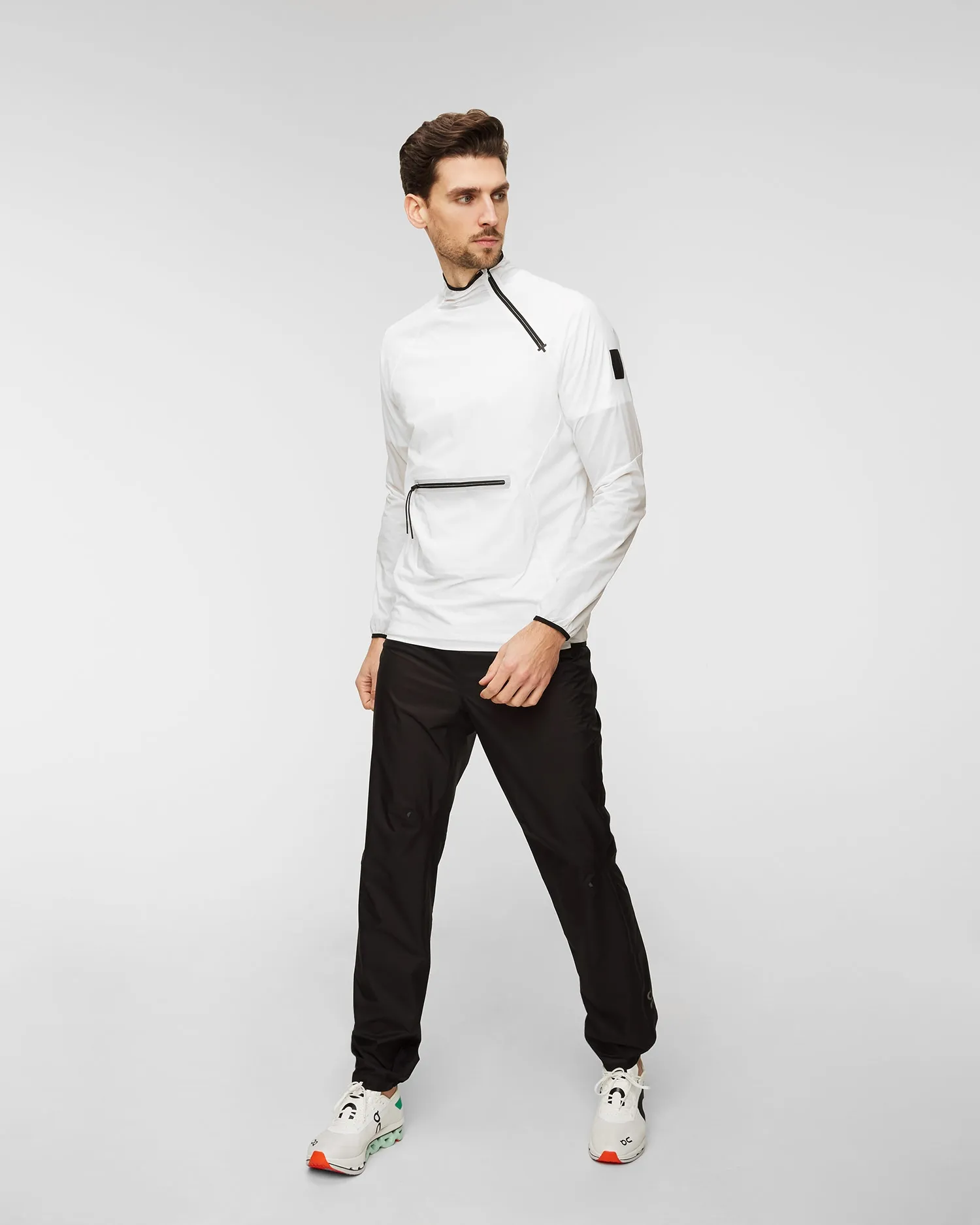 Men's jacket On Running Active Jacket 13001071-undyed-white