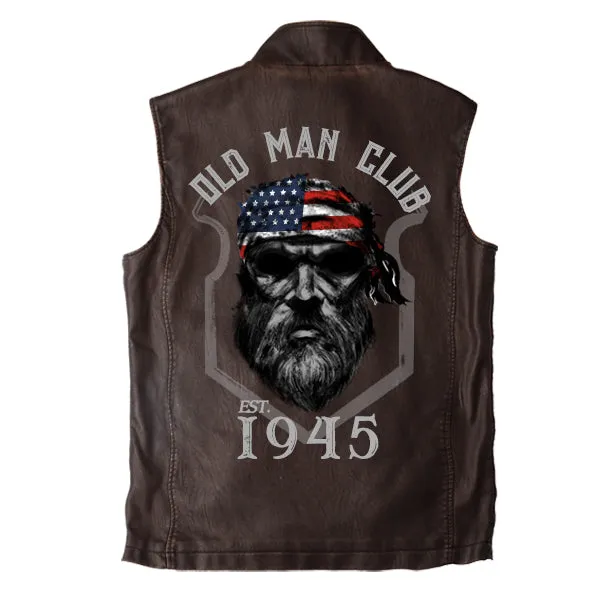 Men's 1945 Old Man Club Vintage Double Collar Vest