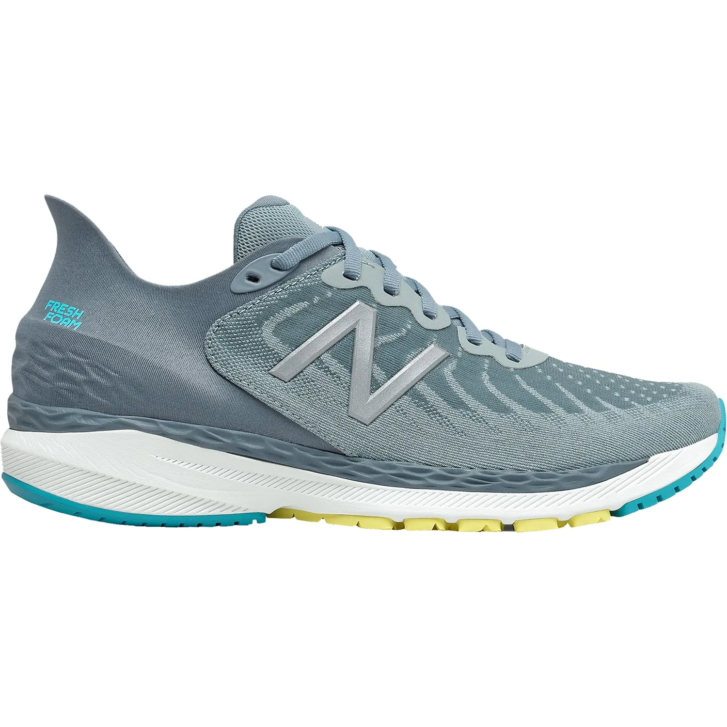 Men's New Balance Fresh Foam M860T11 Ocean Grey/Virtual Sky Synthetic/Mesh