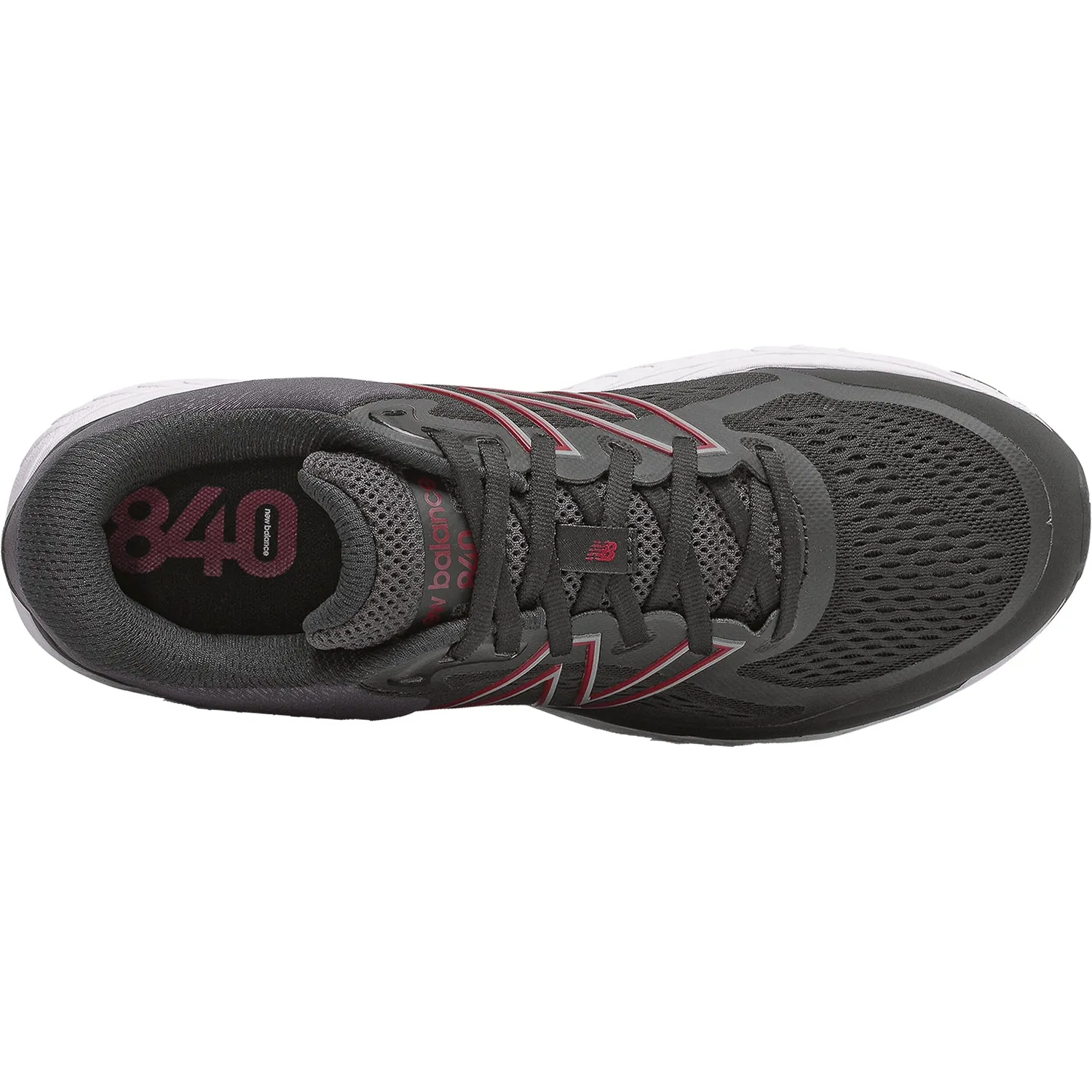 Men's New Balance M840BR5 Black/Horizon Synthetic Mesh