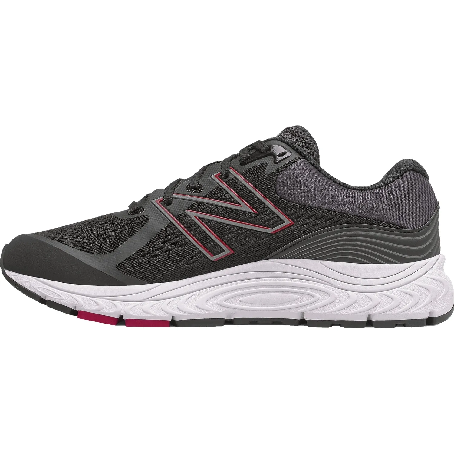 Men's New Balance M840BR5 Black/Horizon Synthetic Mesh