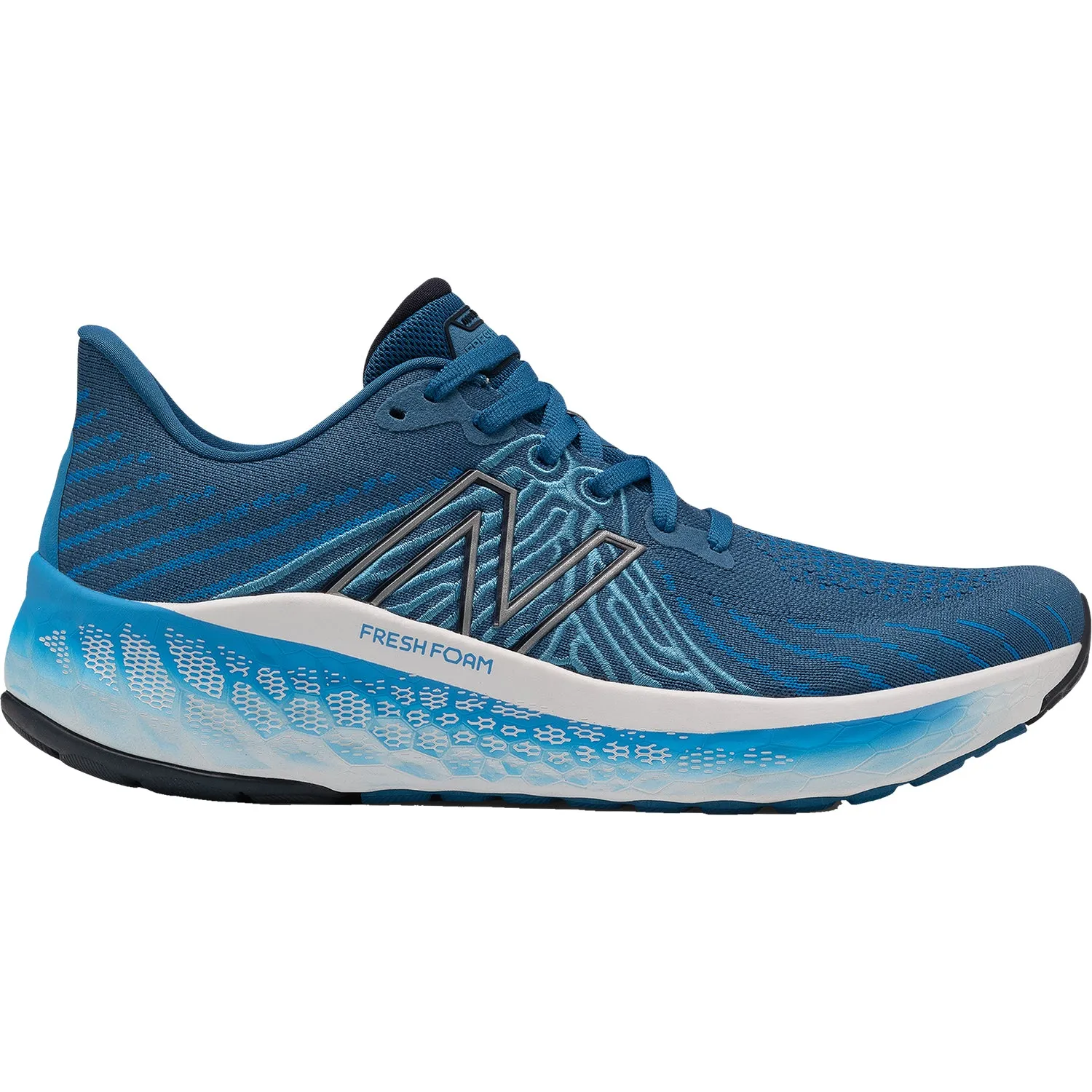 Men's New Balance MVNGOBP5 Fresh Foam X Vongo v5 Oxygen Blue/Laser Blue Knit Fabric