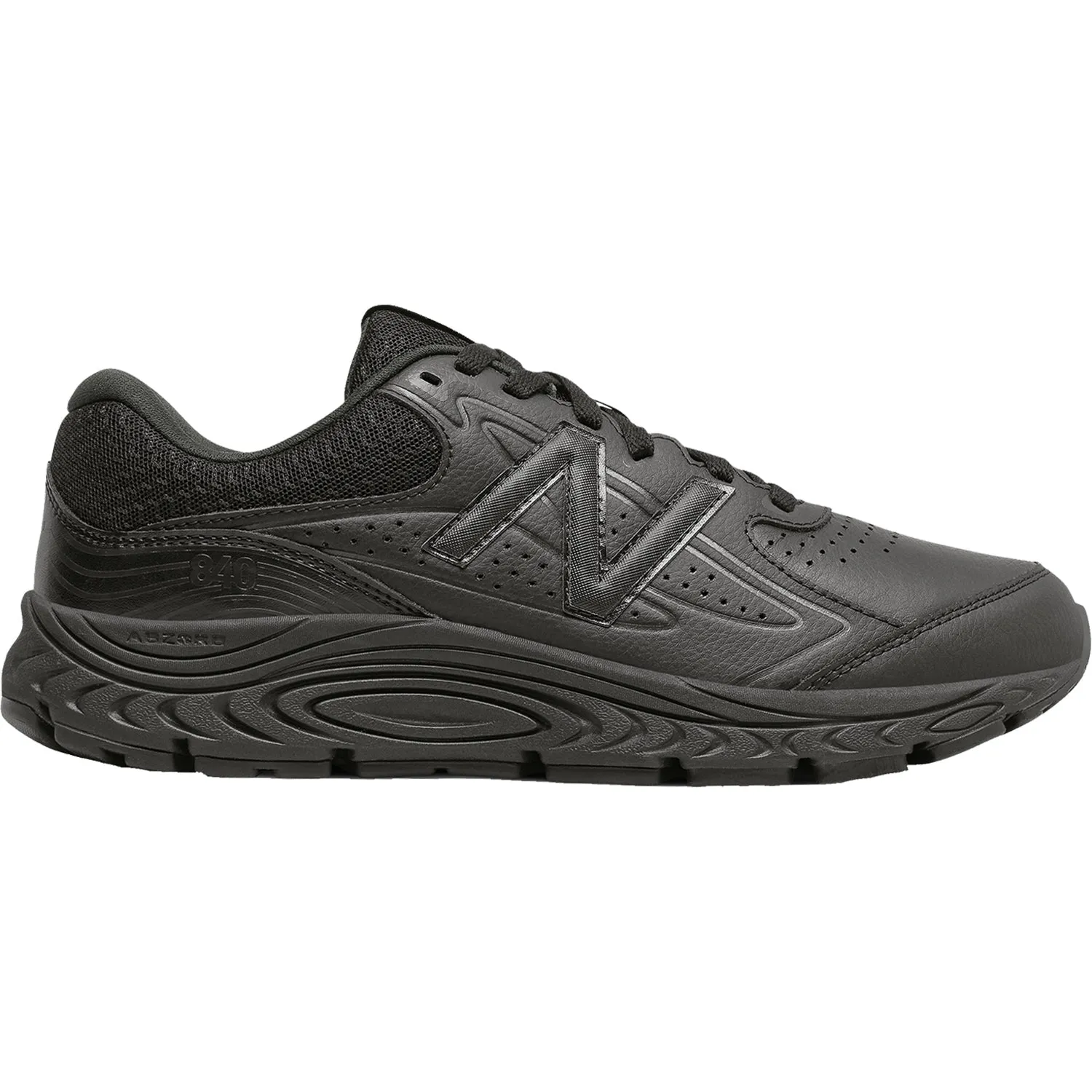 Men's New Balance MW840BK3 Black Leather