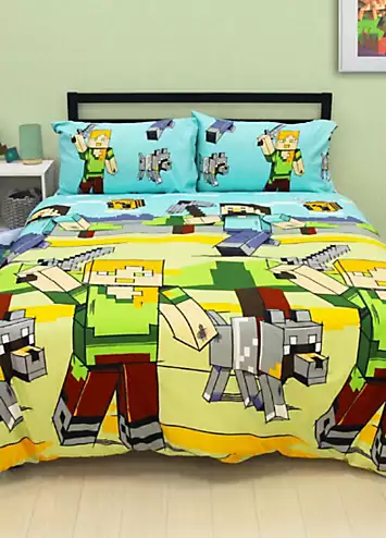 Minecraft Adventure Rotary Duvet Cover Set | Kaleidoscope